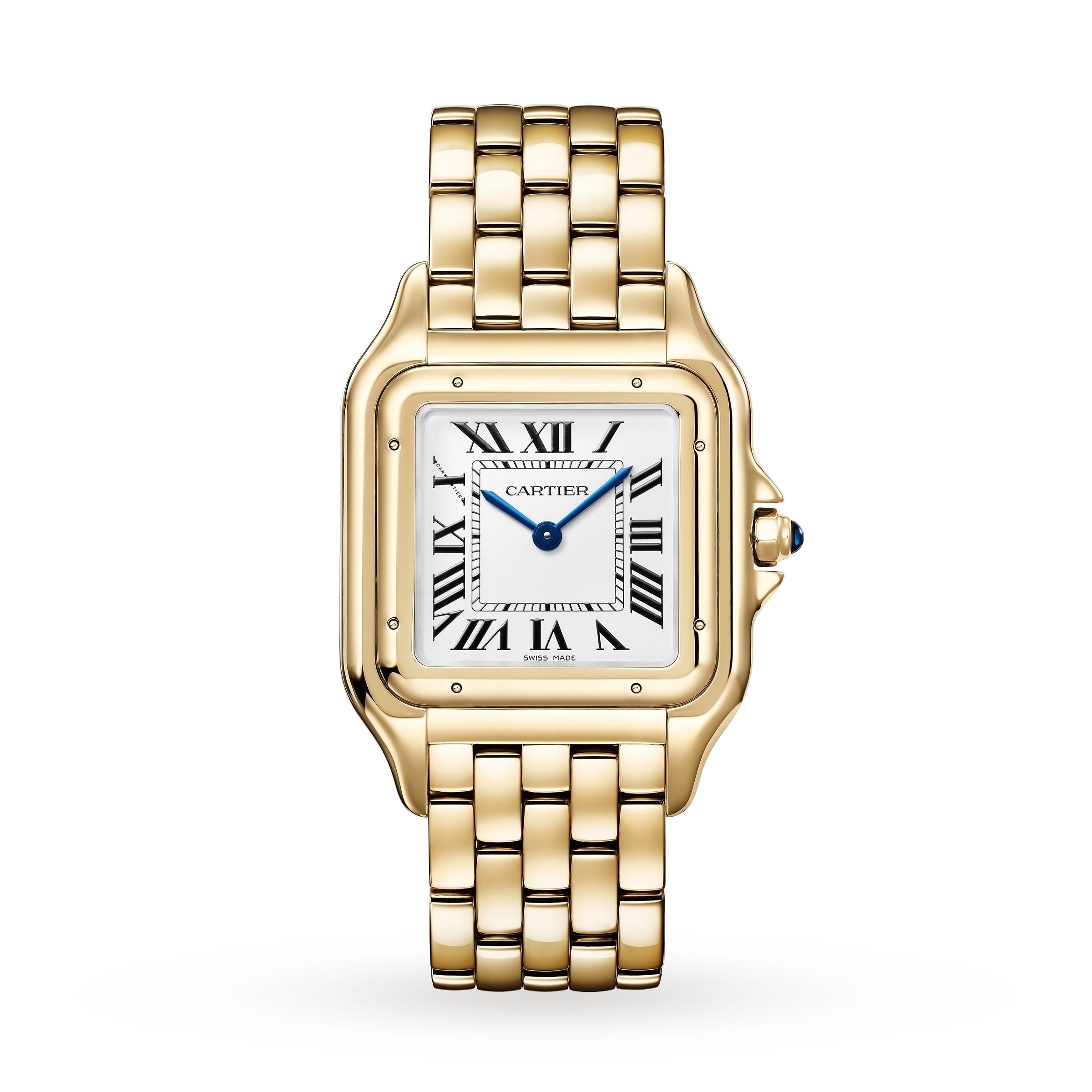 Panthère de Cartier Large Model | 31mm, 18K Yellow Gold, Silver Dial