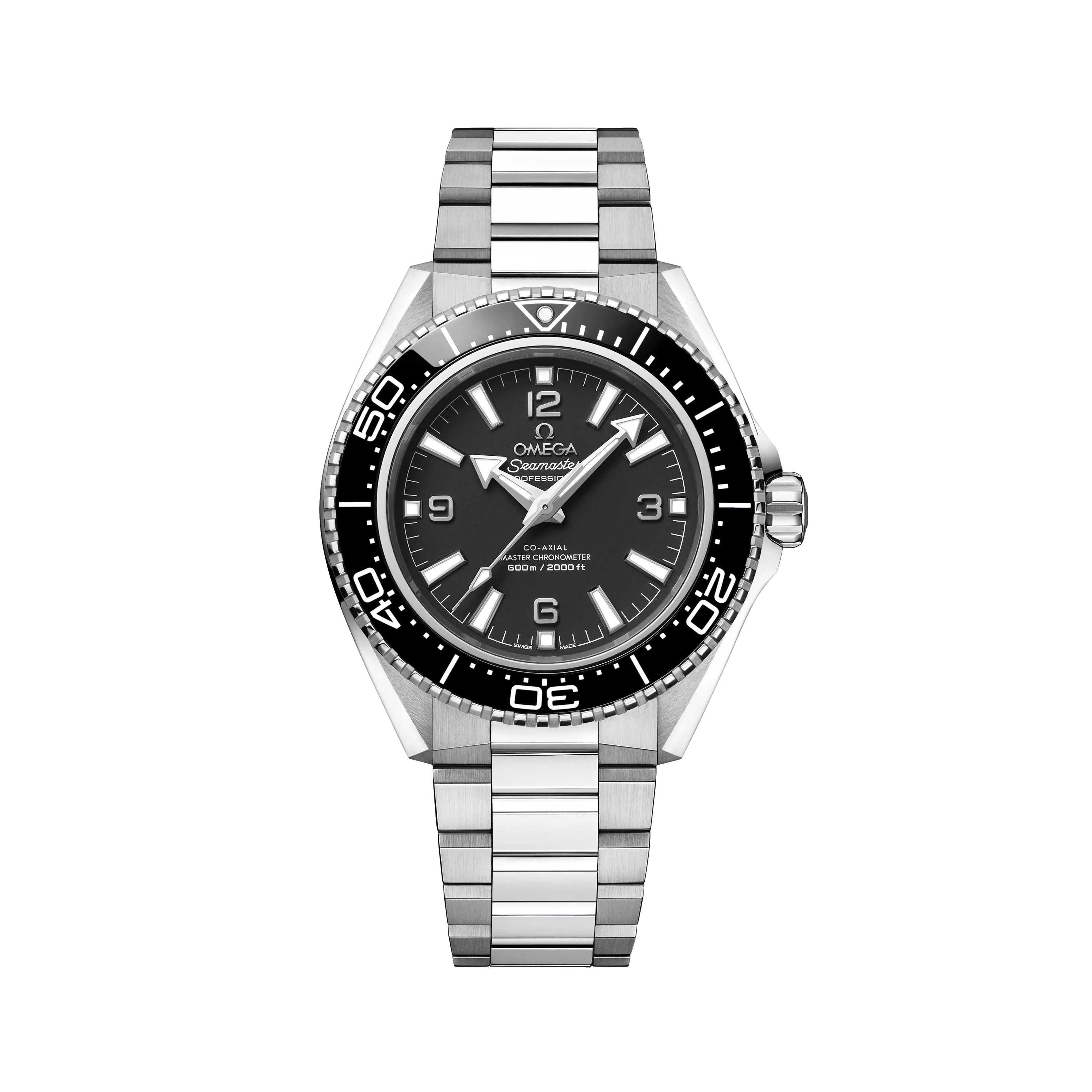 OMEGA Seamaster Planet Ocean 600M 42mm - Black on Bracelet
