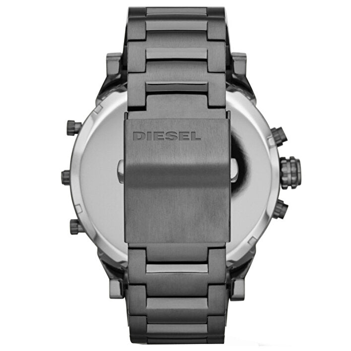 Diesel DZ7315 Mr. Daddy 2.0 Chronograph Men's Watch – Grey Dial & Grey Stainless Steel Strap