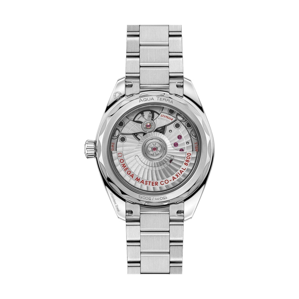 OMEGA Seamaster Aqua Terra 150M 34mm - Sea Blue on Bracelet